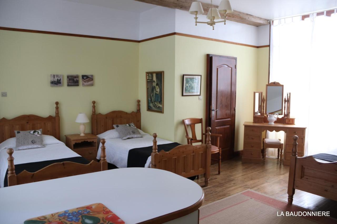 Chambre D'Hote Manoir De La Baudonniere Monsireigne Exterior foto